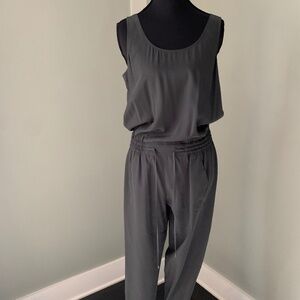 Vince gunmetal jumpsuit